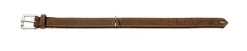 Hunter Hunting halsbånd str.65 Brun - justerbart hundehalsbånd (50 - 56 cm., B 3,5 cm.)