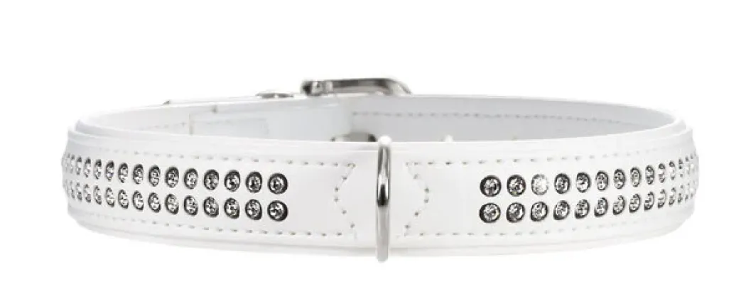 Hunter Hvid Smart halsbånd 27 - 20-23,5 cm