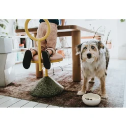 Hunter keramik Lund hunde skål 1500 ml Beige