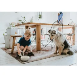 Hunter keramik Lund hunde skål 350 ml Beige