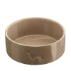Hunter Keramikskål Osby 1900 ml Beige - robust foder- og vandskål