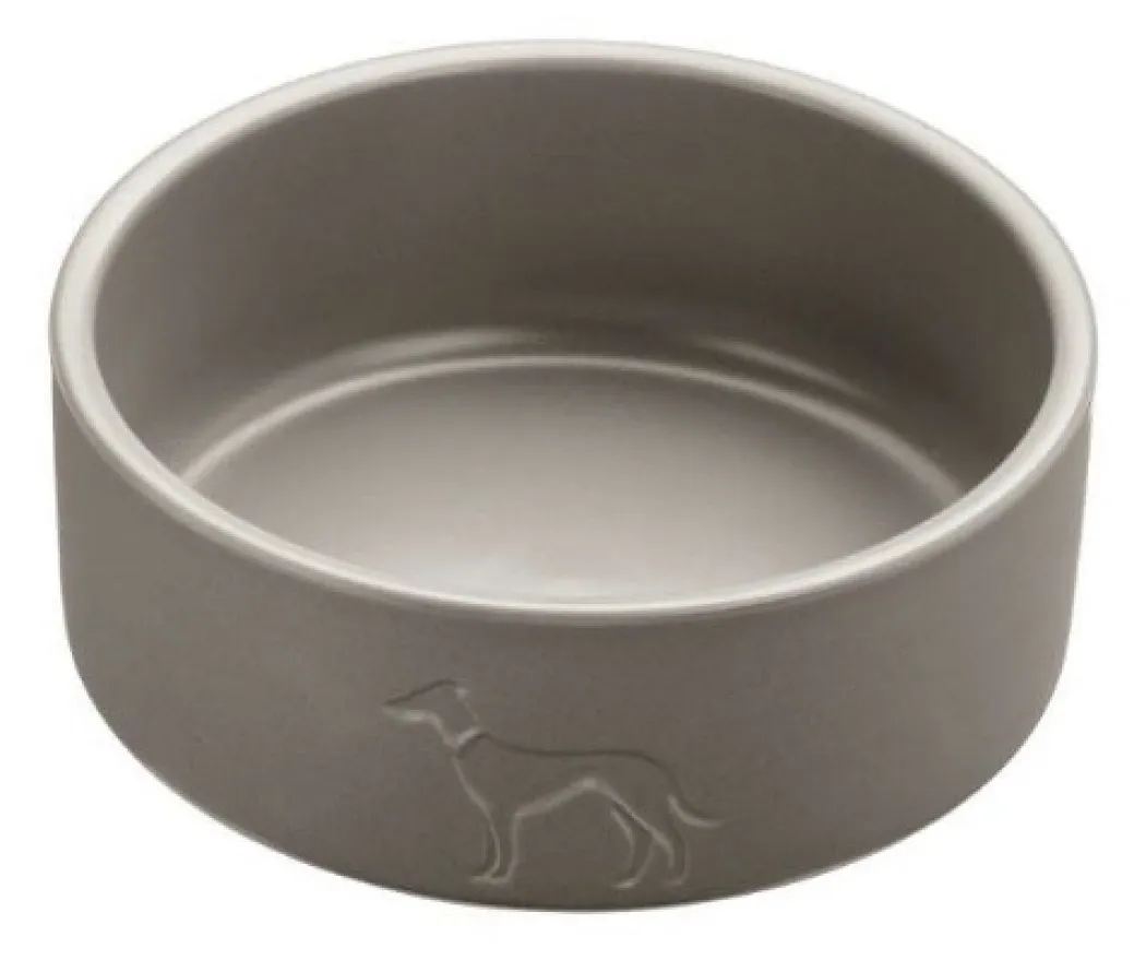 Hunter Keramik skål Osby 1100 ml taupe