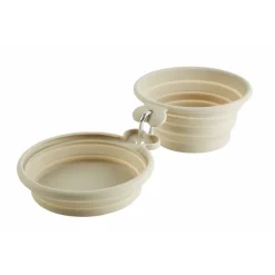 Hunter List silikone rejseskål 350/750 ml beige