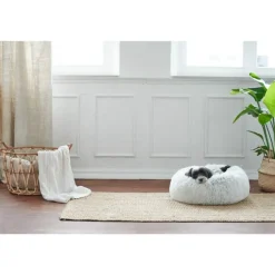 Hunter Loppa donut hundeseng Ø 50 cm Hvid