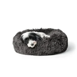 Hunter Loppa donut hundeseng Ø 60 cm Grå