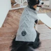 Hunter Malmø pullover strik grå str. 45