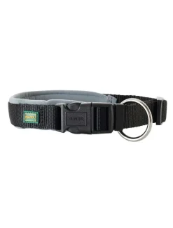 Hunter Neopren hundehalsbånd grå og sort 30 cm - 28-30 cm indstilling