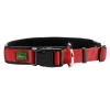 Hunter Neopren hundehalsbånd rød 40 cm - 35-40 cm indstilling
