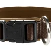 Hunter Neopren hundehalsbånd brun 40 cm - 35-40 cm indstilling
