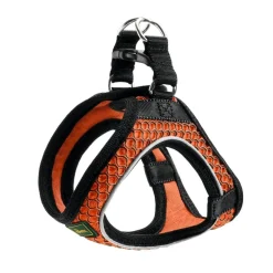 Hunter NY Hilo Comfort hundesele XS-S orange just mave 40-46 cm - Fleksibel komfort til små hunde