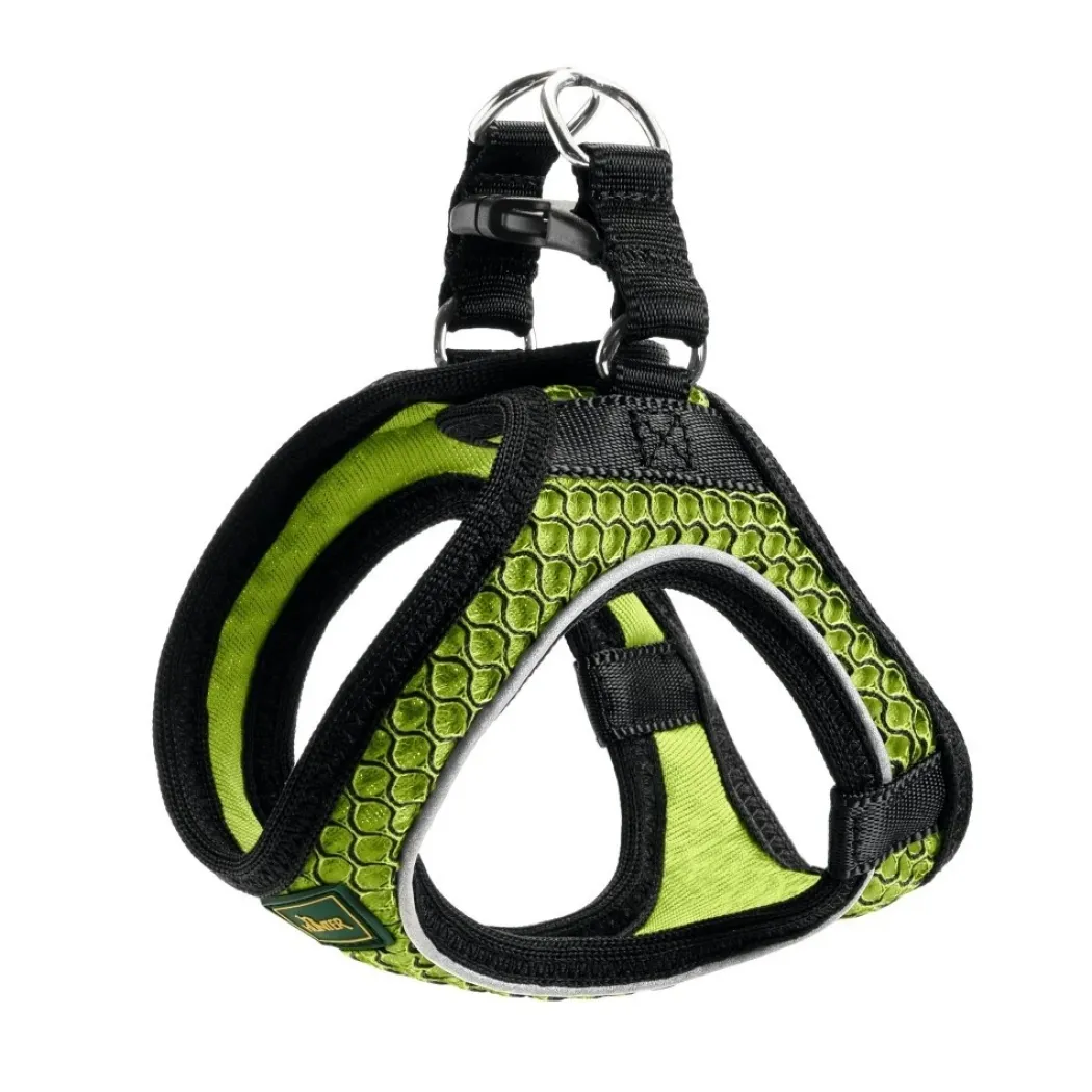 Hunter NY Hilo Comfort hundesele S-M lime mave/bryst 52-58 cm - Fleksibel støtte og komfort