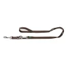 Hunter Nylon Lang hundeline 15/300 brun - Ekstra længde og fleksibel kontrol