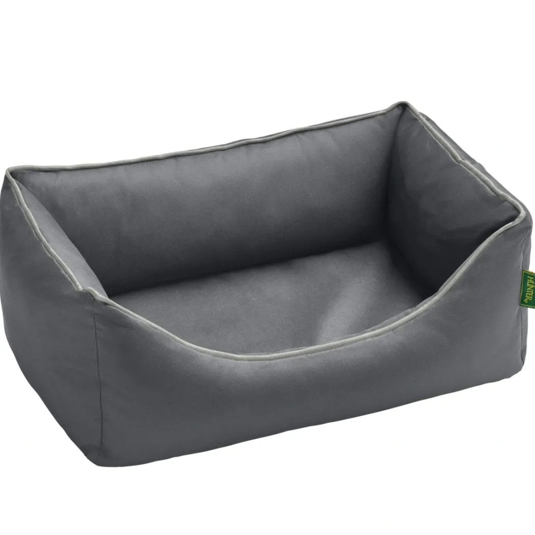 Hunter Ortho Cleveland hundeseng L 100x70 cm Grå