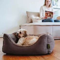 Hunter ortopædisk hundeseng Rockford Small 60 x 40 cm Brun