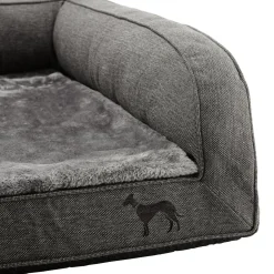 Hunter ortopædisk hundesofa Livingston Medium 80 x 60 cm Antracit