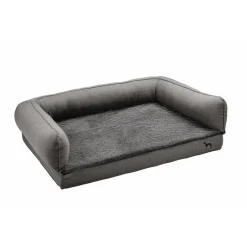 Hunter ortopædisk hundesofa Livingston Large 100 x 80 cm Antracit