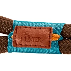 Hunter Oss Halsbånd 65 Brun - let og komfortabelt hundehalsbånd