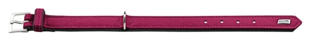 Hunter Softie hundehalsbånd 35 cm hindbær - 23-29 cm indstilling
