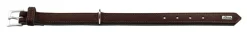 Hunter Softie hundehalsbånd 65 cm brun - 51-59 cm indstilling