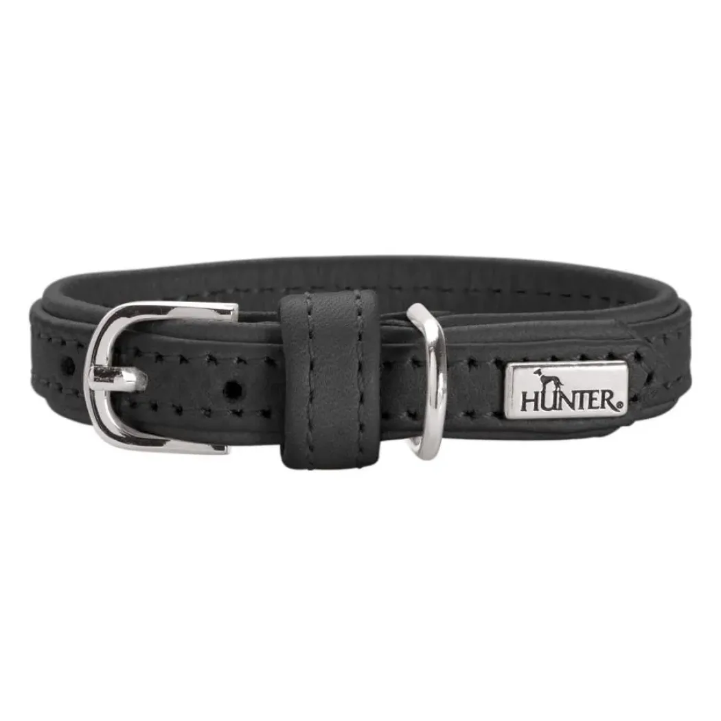Hunter Soho Mini Hundehalsbånd Sort 17-20 cm