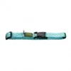 Hunter Tripoli Vario Basic Hundehalsbånd M Lyseblå 30-45 cm - Let og justerbart hundehalsbånd