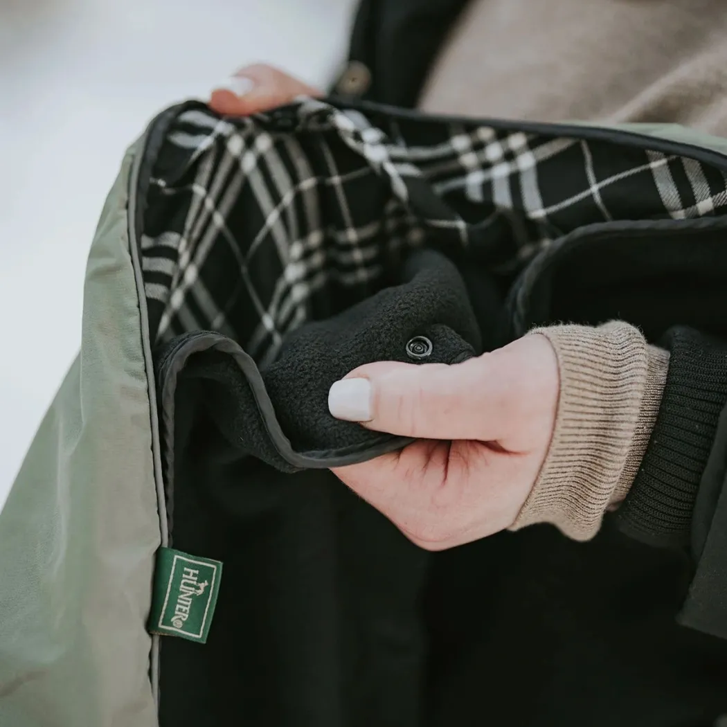 Hunter Uppsala dækken Khaki grøn 30 cm