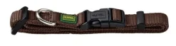 Hunter Vario Plus Halsbånd Brun XS 22-35 cm - Komfortabelt og justerbart hundehalsbånd