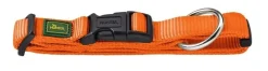 Hunter Vario Plus Halsbånd Orange L 40-63 cm - Komfortabelt og justerbart hundehalsbånd