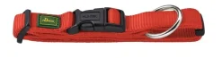 Hunter Vario Plus Halsbånd Rød L 40-63 cm - Justerbart halsbånd til store hunde