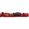 Hunter Vario Plus Halsbånd Rød S 30-45 cm - Komfortabelt og justerbart hundehalsbånd