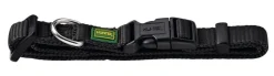 Hunter Vario Plus Halsbånd Sort S 30-45 cm - Komfortabelt og justerbart hundehalsbånd