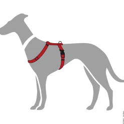 Hunter Vario Rapid hundesele Rød XS-S mave 38-52 cm - let og sikker komfort