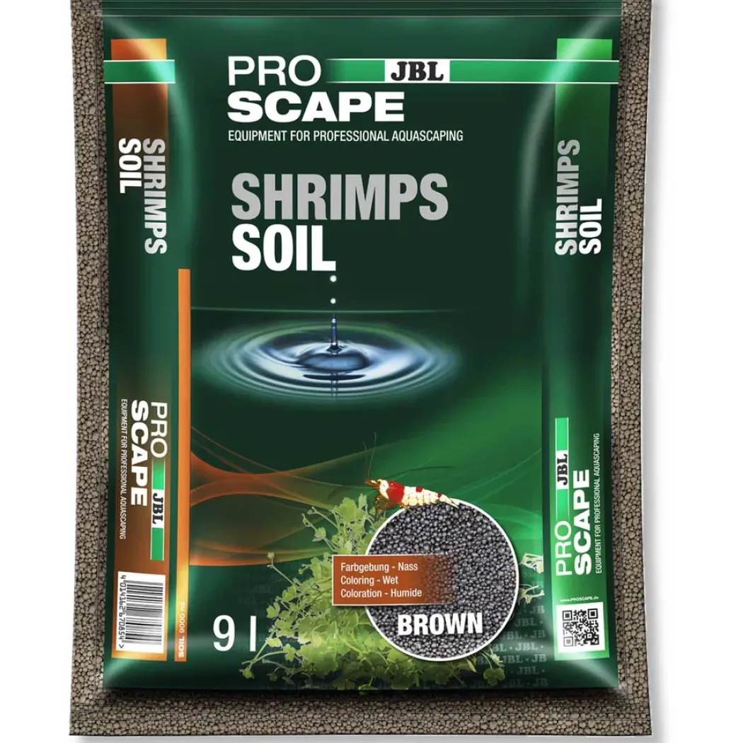 Jbl Proscape Shrimps Soil Brown 9 Liter Bundsubstrat