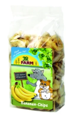 JR Farm tørrede bananskiver 150 g