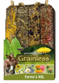 JR Farmys Grainless Gnaverstænger XXL - Blomster 4 pak
