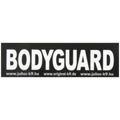 Julius K9 hundeskilt BODYGUARD stor