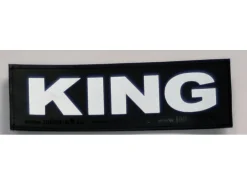 Julius K9 hundeskilt KING stor
