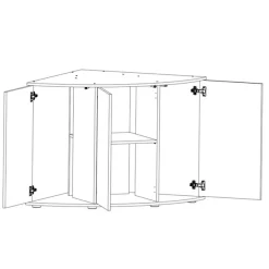 Juwel Akv. Bord/skab Sbx Trigon 190 Eg