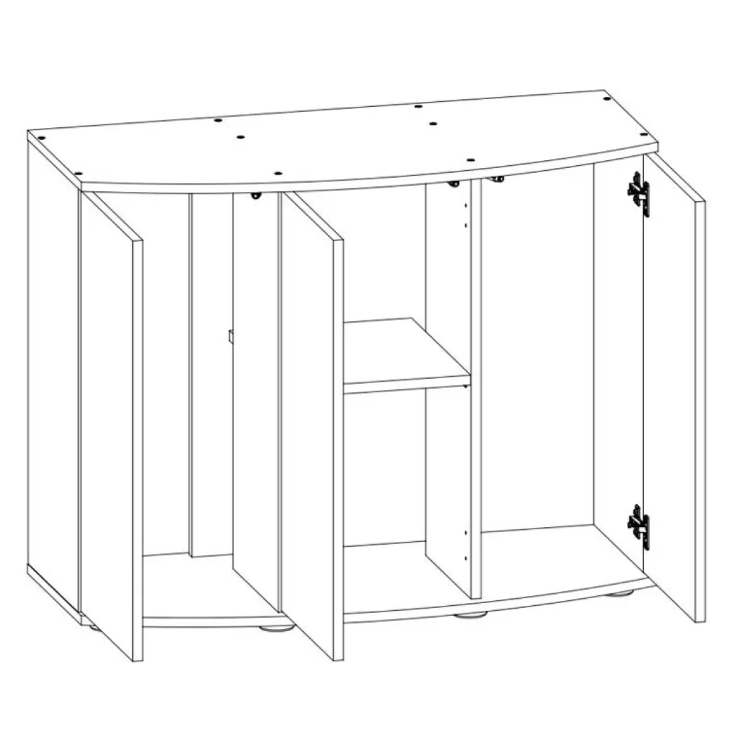 Juwel Akv. Bord/skab Sbx 450 151x61x80 cm Vision 450 Liter Eg