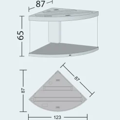Juwel Trigon 350 LED Eg Aquarium