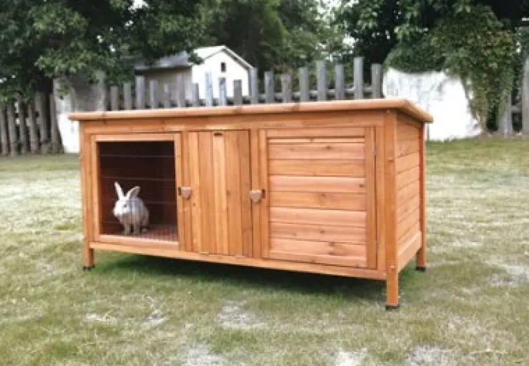 Kanin Udebur Ferie med ben i 159.5x67x82.5 cm