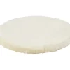 Kattens no 1 Rund hylde med plys 2 sider Ø 50 cm Cream
