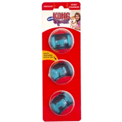 KONG Action Bold stor - farverig bold til store hunde