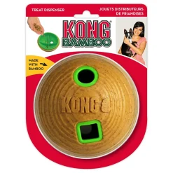 KONG Bamboo Ball 12 cm - aktiveringslegetøj til hunde
