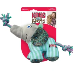 KONG Carnival Elephant Hundelegetøj S/M - bamse med reb