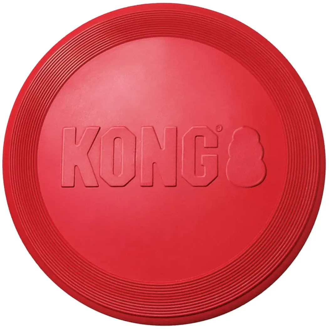 KONG Classic Flyer frisbee rød S Ø18 cm