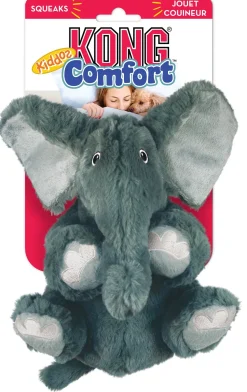 Kong Comfort Kiddos Elephant Small 18 cm - elefant bamse til hunde