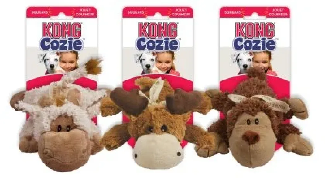 KONG Cozie Naturals Medium - blød bamse til hunde