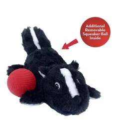 Kong Cozie Pocketz Skunk S 29x14x6 cm - skunk bamse til hunde