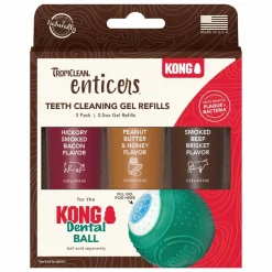 KONG Dental Ball gel refill 3 pack